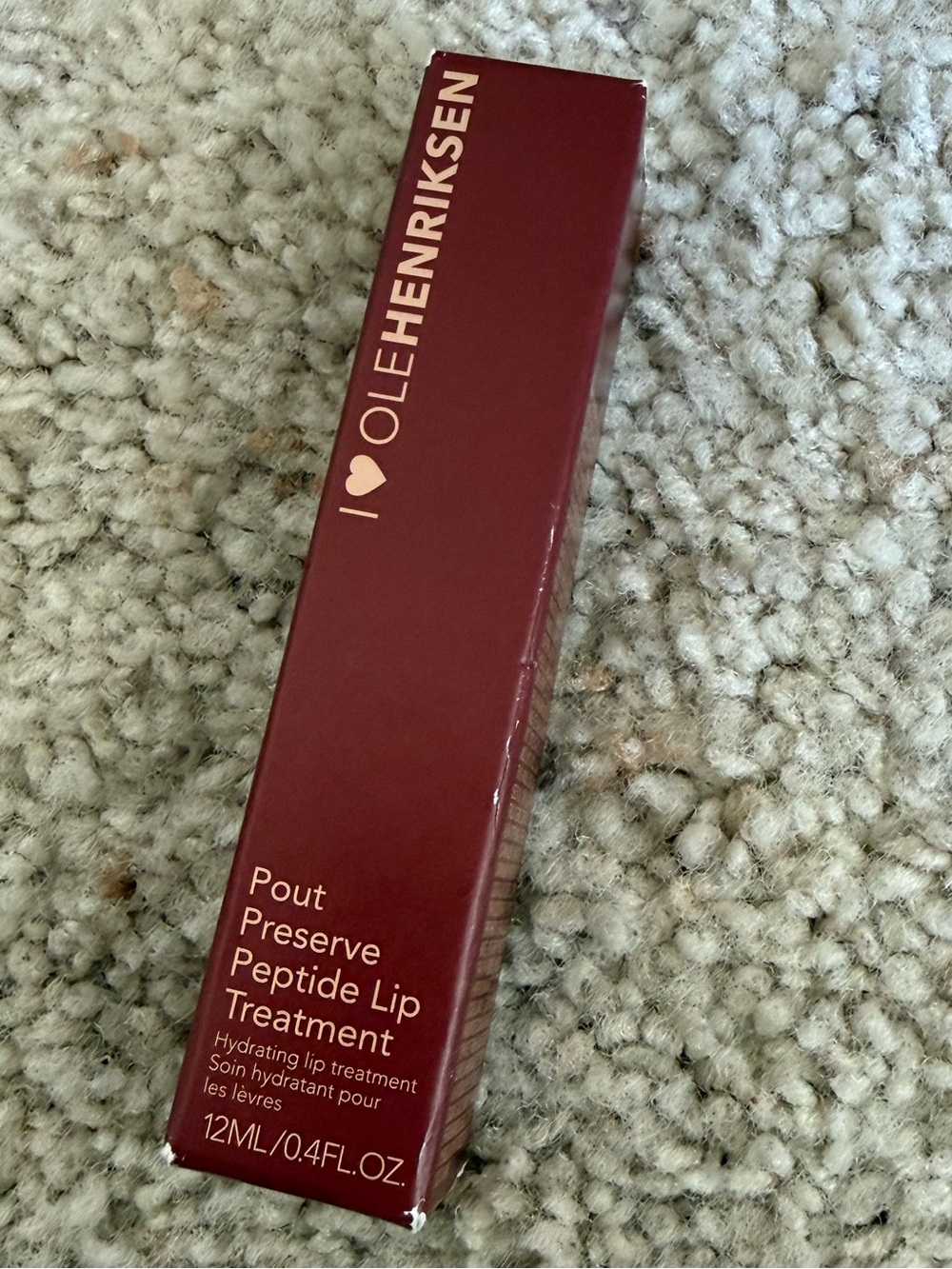 NWT Ole Henriksen Pout Preserve Peptide Lip Treatment - Cocoa Crème